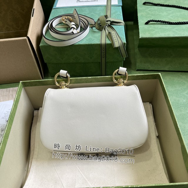 Gucci專櫃古馳最新款Blondie互扣單肩斜挎鏈條女包 jh2313型號：724645